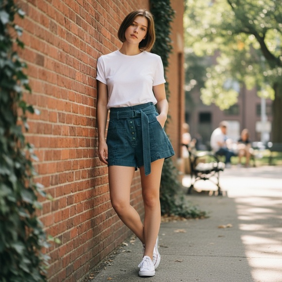 Ulla Johnson Clive Short Utilitarian-Inspired Piece Size 00 100% Cotton - Picture 5 of 16